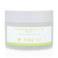 PURE FIJI Nourishing Body Butter, Natural Ingredients, Not Tested On Animals, Organic - 6.7oz/200ml