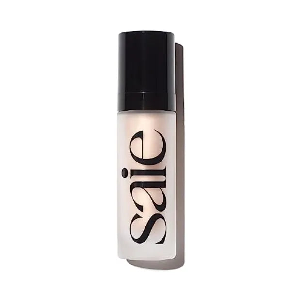 Saie Glowy Super Gel Lightweight Illuminator - Luminizer and Makeup Primer for Glowing Skin - Enriched with Vitamin C + Hydrating Squalane Oil