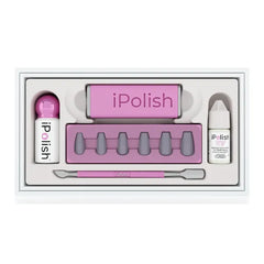iPolish Medium Ballerina Starter Kit – Digital Color-Changing Press-On Acrylic Nails + Magic Wand