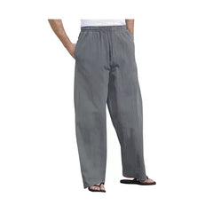 KingSize Tall Elastic Waist Gauze Cotton Pant