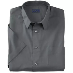 KingSize Big & Tall Wrinkle-Free Short-Sleeve Dress Shirt