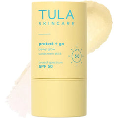 TULA Skin Care Protect + Glow Daily Sunscreen Gel Broad Spectrum SPF 30 - Skincare-First, Non-Greasy, Non-Comedogenic & Reef-Safe with Pollution & Blue Light Protection