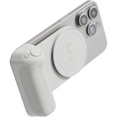ShiftCam SnapGrip – Phone Camera Grip with Magnetic Mount, Wireless Shutter Button, Built-in Power Bank, Qi Wireless Charging & Tabletop Dock – Compatible with iPhone & Android