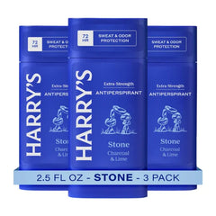 Harry's Extra-Strength Antiperspirant Deodorant, Sweat & Odor Control Antiperspirant for Men - 2.5 oz Pack of 3