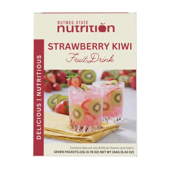 Nutmeg State Nutrition - High Protein Diet Fruit Drink - 15g Protein - Low Calorie - Low Carb - Low Sugar - Fat Free, 7 Servings Per Box