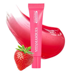 Vitamasques Lip Butter Balm, Korean Lip Balm - Peptide Lip Treatment - Lip Balm Hydrating - Light Tinted Lip balm - Made in Korea - 0.33 fl.oz