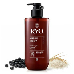 Ryo Korean Ginseng & Caffeine Hair Care Shampoo Collection – Damage Repair, Scalp Cleansing, Strengthening, Volume & Sensitive Scalp Care
