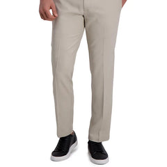 Haggar Cool Right Performance Flex Straight Fit Flat Front Pant