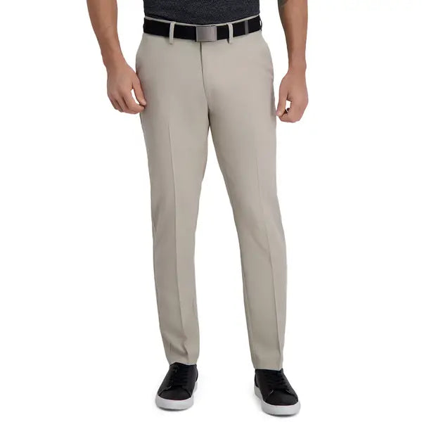 Haggar Cool Right Performance Flex Slim Fit Flat Front Pant