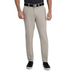 Haggar Cool Right Performance Flex Slim Fit Flat Front Pant