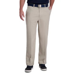 Haggar Cool Right Performance Flex Classic Fit Flat Front Pant