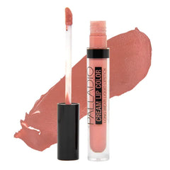 Palladio Long-Wear Cream Lip Color Liquid Lipstick, transfer proof high intensity color pigment, smooth lightweight formula, cream color matte finish, all day wear