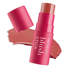 ARTDECO Blush Stick – Cream, Buildable & Blendable Vegan Blush for a Natural Fresh Finish