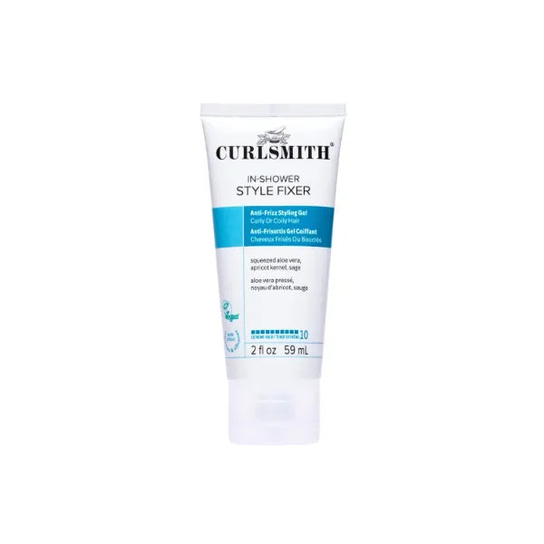 CURLSMITH In-Shower Style Fixer - Vegan Extreme Hold Styling Gel for Dry, Wavy, Curly or Coily Hair