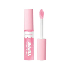 COVERGIRL Clean Fresh Yummy & Yummy Plumper Lip Gloss, Sheer, Natural Scents, Vegan Formula