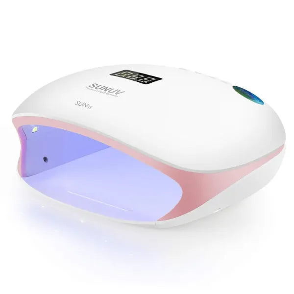 SUNUV SUN4S UV LED Nail Lamp for Gel Polish - 36 LEDs Professional Nail Dryer with 4 Timers, LCD Display & Removable Base