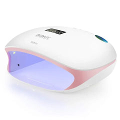 SUNUV SUN4S UV LED Nail Lamp for Gel Polish - 36 LEDs Professional Nail Dryer with 4 Timers, LCD Display & Removable Base