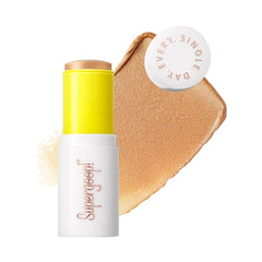 Supergoop! Glowscreen Sunlighter Glow & Protect Stick SPF 45 – Sunrise & Golden Hour Shades – Sheer Sunkissed Highlighter Stick for Radiant Glow & Sun Protection – 0.35 oz