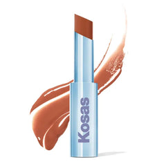 Kosas Wet Stick Moisturizing Shiny Sheer Lipstick with Ceramides, Hyaluronic acid, Peptides and Mango Butter - Soothes, Softens, and Moisturizes Lips