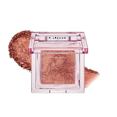 Glint Marble Highlighter Korean Makeup. Inspired Baked for Smooth, Radiant Glow, Long Lasting Wear. Enriched with Micro Pearl Particles
