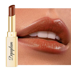 Depuplum Lipstick for Women Hydrate Glossy Lipstick Moisture Lip Gloss Sheer-Medium Coverage Shine Tinted Lip Balm for Dry Lips
