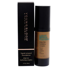 Youngblood Clean Luxury Cosmetics Liquid Mineral Foundation| Dewy Mineral Lightweight Full Coverage Makeup for Dry Skin Poreless Flawless Tinted Glow | Vegan, Cruelty Free, Gluten-Free - 1 Fl Oz (Pack of 1)