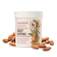 NATURE WELL Moisturizing Body Cream for Face, Body, & Hands - Infused with Natural Oils & Extracts to Restore Skin Moisture Barrier - 16 Oz