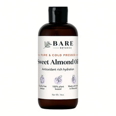 Bare Botanics 100% Pure Cold-Pressed Body Oils – Avocado & Sweet Almond 16 oz | Natural Multipurpose Carrier Oils for Moisturizing Skin, Hair & Body | Vegan & Cruelty-Free Beauty