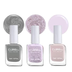 Claraline Nail Polish Set of 3