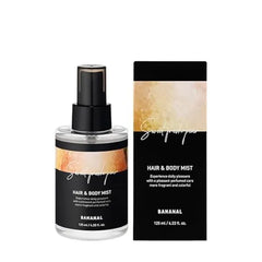 BANANAL Perfumed Hair Mist for Women Castor Oil for Shine & Long Lasting Scent, Clean Hair Perfume & Body Mist Botanical Waters & 17 Amino Acids, Sulfate, Paraben, Silicone Free