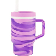 Infantino My 1st Tumbler 9 Oz Silicone Sippy Cup with Straw & Handle