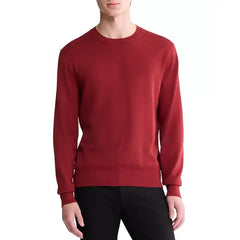 Men's Long Sleeve Supima Cotton Crewneck Sweater