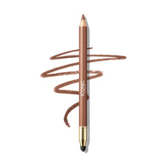 ICONIC LONDON Fuller Pout Sculpting Lip Liner | Blendable, Dual Ended Lip Liner with Creamy Colour and Lip Sponge for Buffing, Cruelty-Free, Vegan Makeup, 0.036 Oz