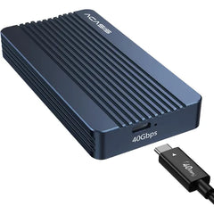 ACASIS 40Gbps M.2 NVMe SSD Enclosure (TBU405/TBU405 Pro) for Thunderbolt 4/3 & USB4, Aluminum Heat Sink, Supports 2230/2242/2260/2280 SSDs for M1/M2 Pro/Max