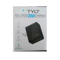 TYLT 20W Fast Charging Wall Charger - Black