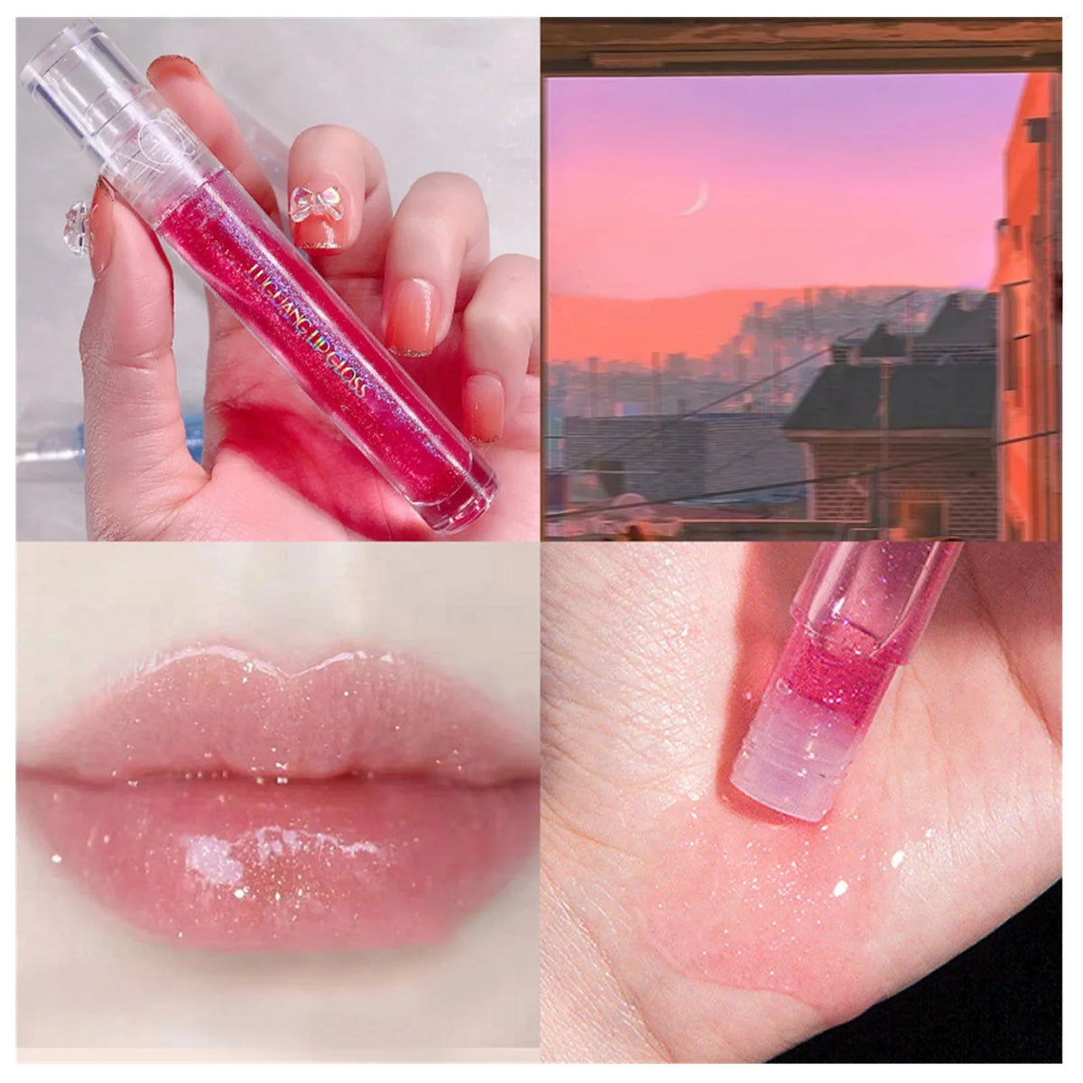 TYTSPEASY Lip Plumper,Natural Lip Plumper And Lip Care ,Lip Enhancer 4ml Rich Lips 3Pcs Lipstick Hudabeauty Lip Gloss Wet And Wild Setting Powder Fashion Item