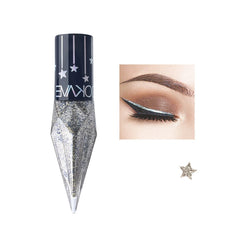 Huda Beauty TYTSPEASY Liquid Set Metallic Eyeshadow Silver Gold Eye Liner Stick Long Lasting Glow Eye Hudabeauty Cosmetic Pencils Eye Liner Black Mini Makeup Lower Lash Pen