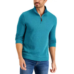 Men's Birdseye Quarter-Zip Pullover