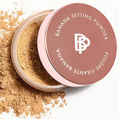 bellapierre Banana Setting Powder | Lightweight Color-Correcting Powder with All Day Makeup Protection | Eliminates Blotchiness and Dark Under-Eye Circles