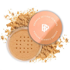bellapierre Banana Setting Powder | Lightweight Color-Correcting Powder with All Day Makeup Protection | Eliminates Blotchiness and Dark Under-Eye Circles