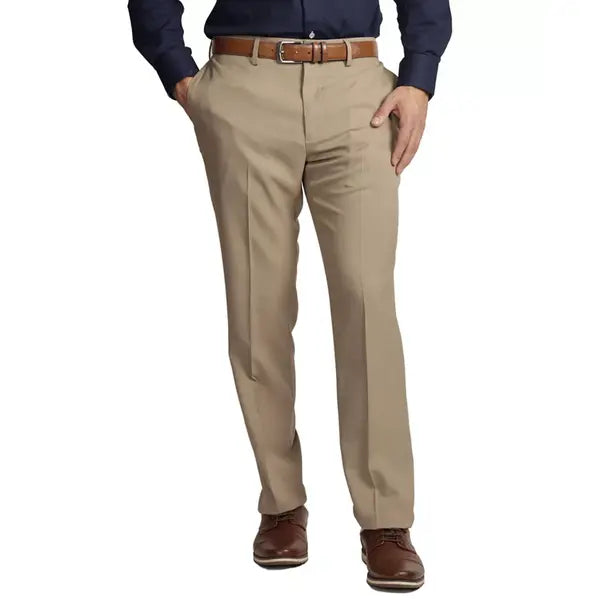 Tailorbyrd Men's Solid Dress Pant
