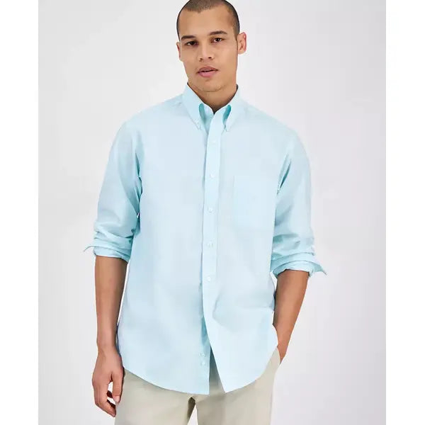 sachin and babi light blue dress Club Room Men's Regular Fit Pinpoint Dress Shirt – DiscountStore