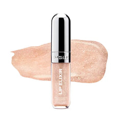 Sacheu Lip Elixir Nourishing and Hydrating Lipgloss — Moisturizing Plumping Lip Gloss Enriched with Collagen, Non-Sticky Lip Color Smooth High-Shine Finish, Vegan & Cruelty-Free