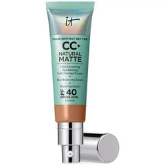 IT Cosmetics CC+ Cream Matte Foundation SPF 40 for Oil-Free, Long-Lasting Matte Finish