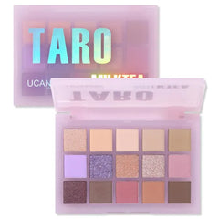 UCANBE 15 Color Eyeshadow Palette Collection – Vibrant Neon, Smoky & Neutral Shades – Highly Pigmented Matte, Shimmer & Glitter Finishes