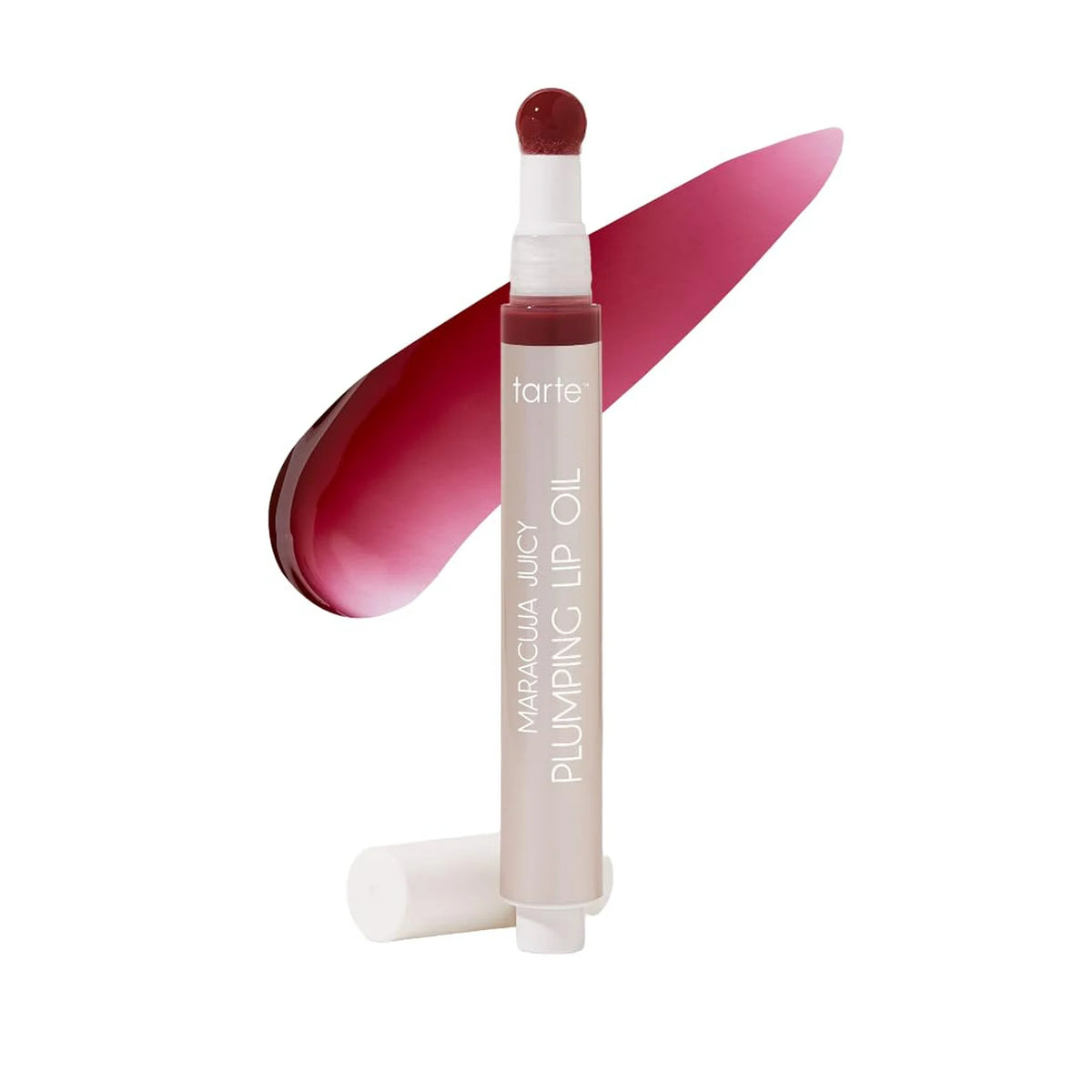 Tarte Maracuja Juicy Lip Plumping Lip Oil 2.7mL - Packaging May Vary (Honeysuckle (Black Cherry), 2.7mL), 1 Count (Pack of 1)