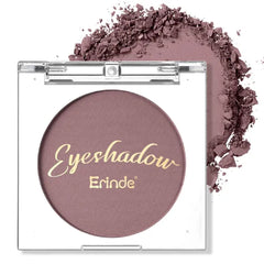 Erinde Eye Shadow, Matte Single Eyeshadow Pressed Powder Eyeshadow Makeup, Matte Shade Eyelid Color Eye Makeup for Women, High Pigment, Long Wear, Waterproof,