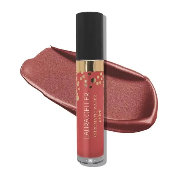 LAURA GELLER NEW YORK Chromatic Water Lip Tint, Holographic Lip Color, Water-Based Formula to Hydrate Dry Lips