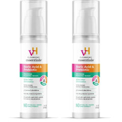 vH essentials Foaming Feminine Wash, Fragrance Free, Ph Balanced, Hypoallergenic, Prebiotics, Natural Botanical Extracts and Vitamins, Odor Eliminating Formula