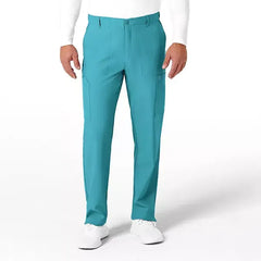 Wink Men's W123 Flat-Front Utility Cargo Scrub Pant